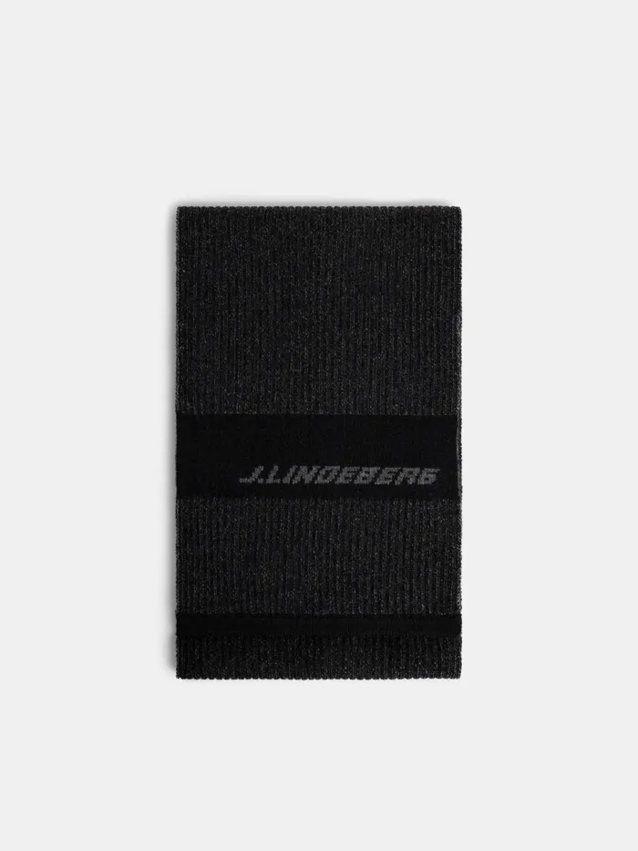 JLindeberg Pelle Plated Knitted Scarf MenWomen Scarves
