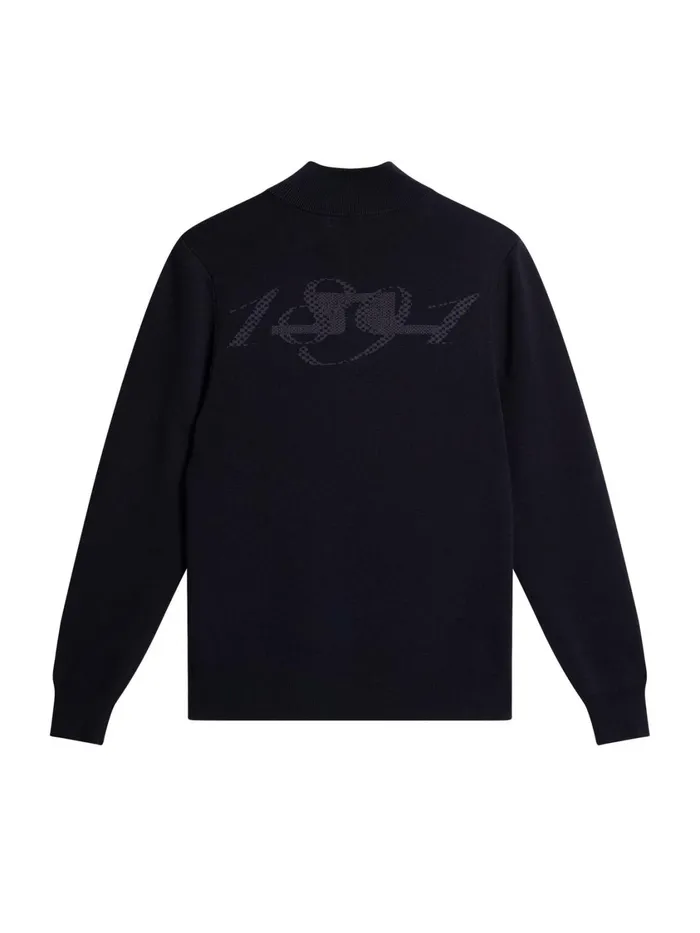 JLindeberg Rob Hybrid Quarter Zip Men Knitwear
