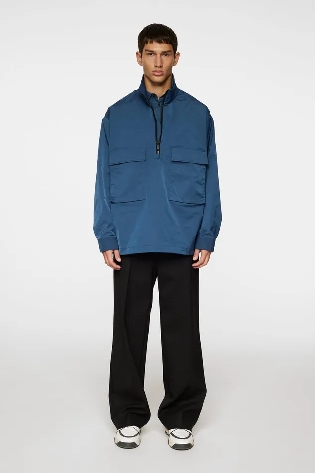 JLindeberg Ronson Half Zip Overshirt Men Overshirts
