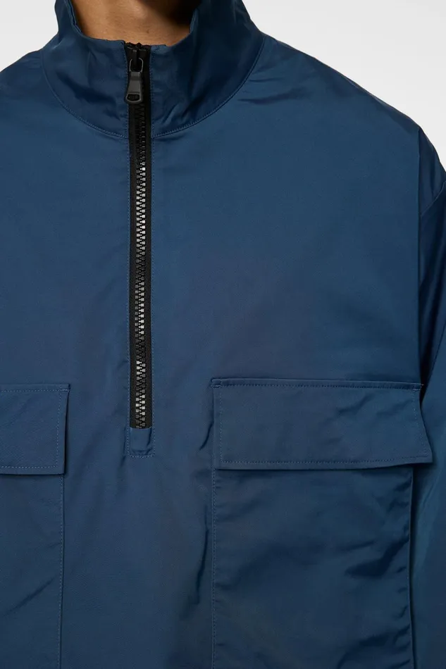JLindeberg Ronson Half Zip Overshirt Men Overshirts