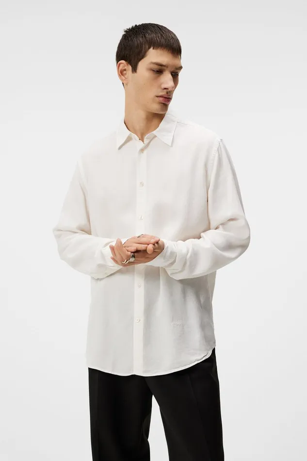 JLindeberg Slim Ls Comfort Tencel Shirt Men Shirts