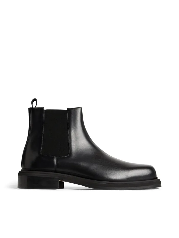 JLindeberg Tron Square Toe Boot Men Fashion Shoes