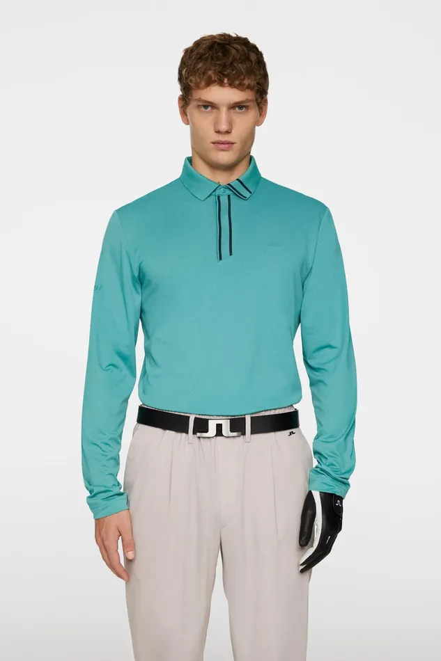 JLindeberg Viktor Long Sleeve Polo Men Polo Shirts