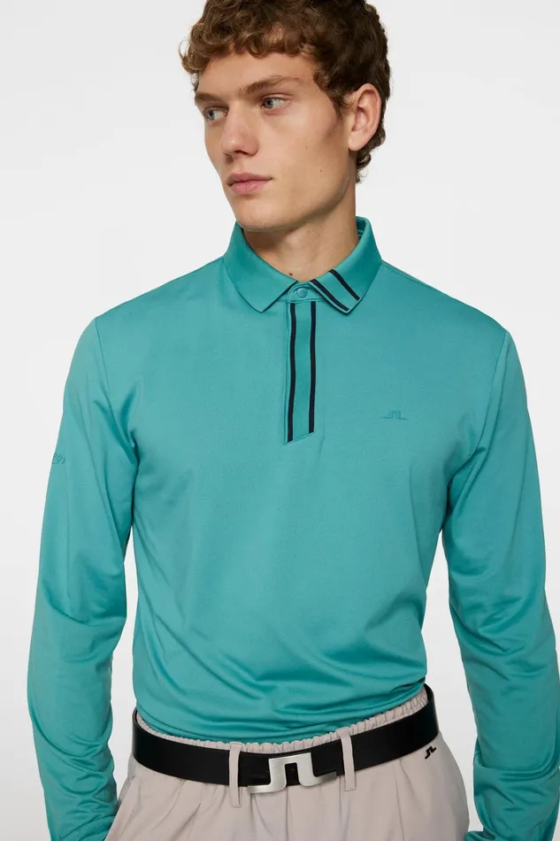 JLindeberg Viktor Long Sleeve Polo Men Polo Shirts
