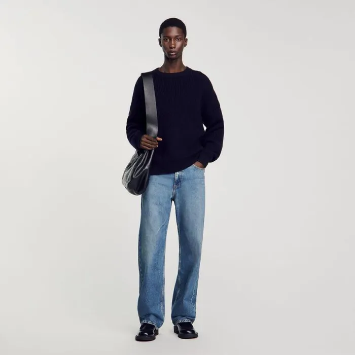 Jeans Men SANDRO Baggy Jeans Blue