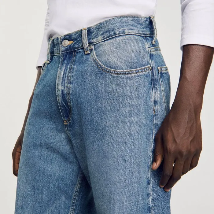 Jeans Men SANDRO Baggy Jeans Blue