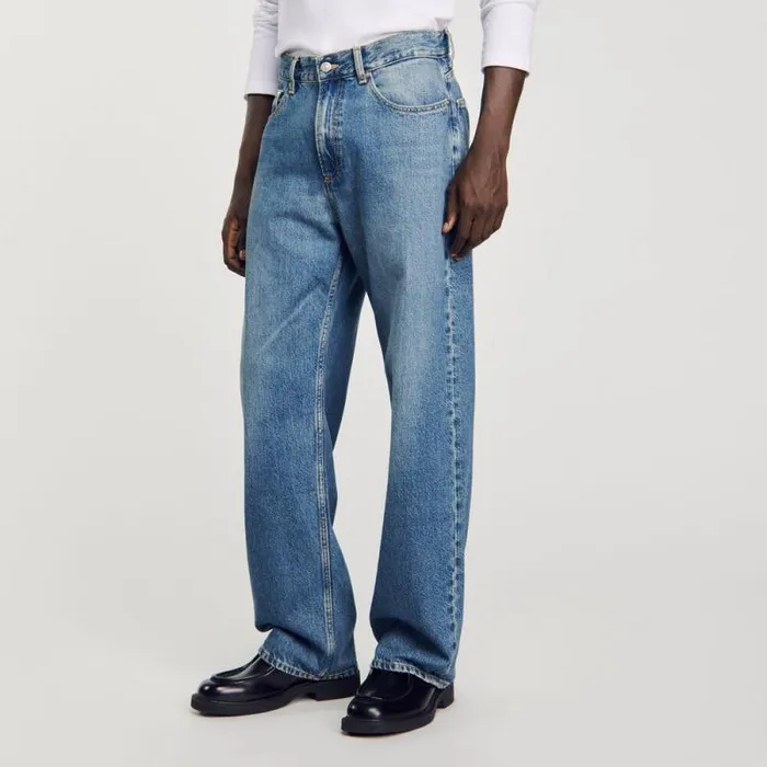 Jeans Men SANDRO Baggy Jeans Blue