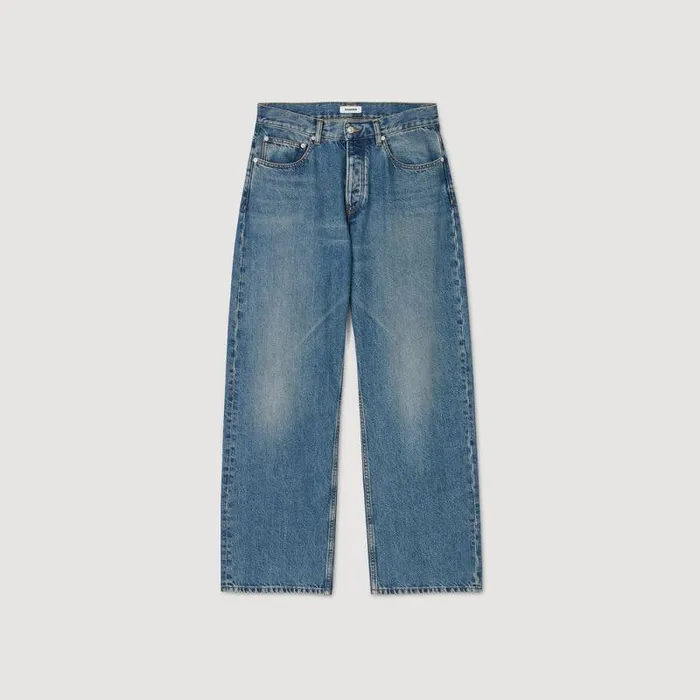 Jeans Men SANDRO Baggy Jeans Blue