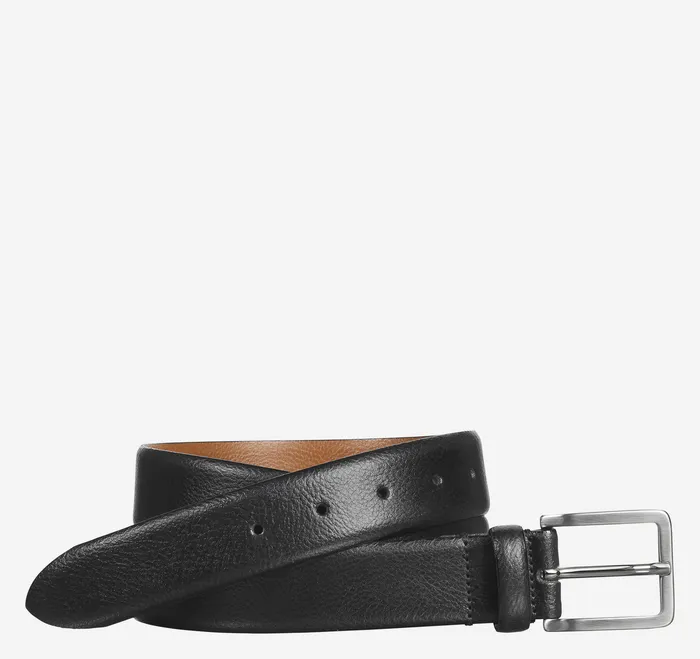 Johnston and Murphy FeatherEdge Dress Belt Black Men Accessories