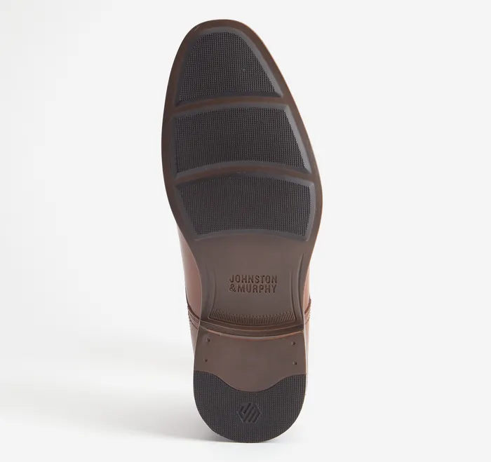 Johnston and Murphy LaceUps Men Reeve Cap Toe Brown Full Grain