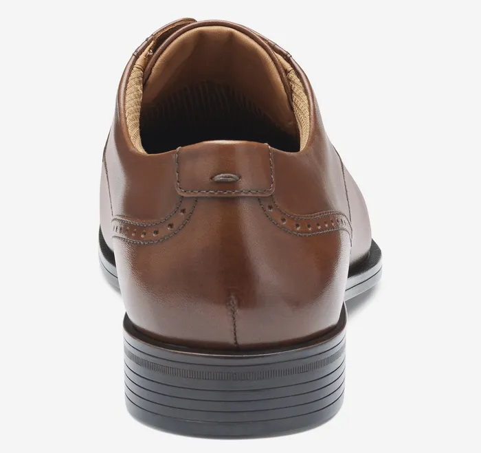 Johnston and Murphy LaceUps Men Reeve Cap Toe Brown Full Grain