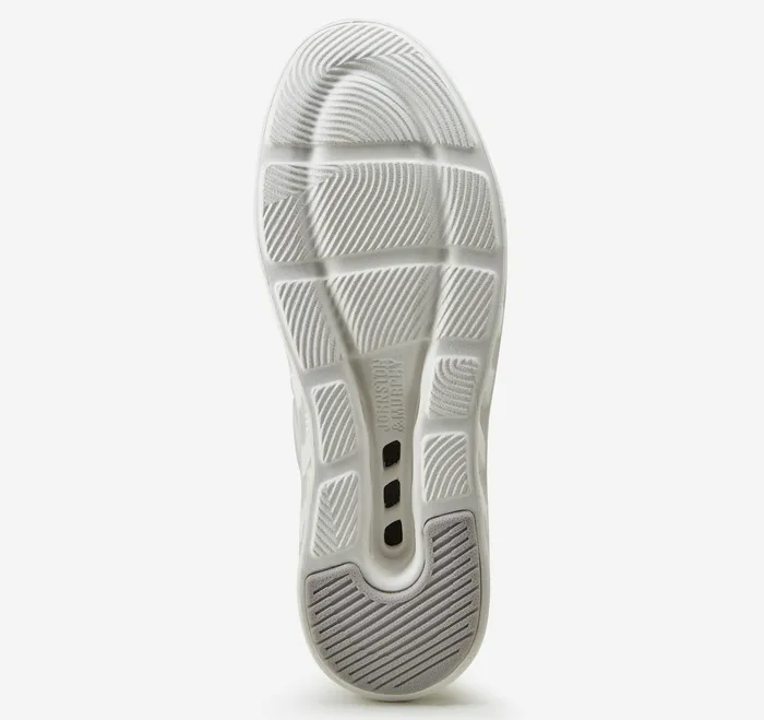Johnston and Murphy Women8217s Shoes Women Activate Knit UThroat White KnitNylon