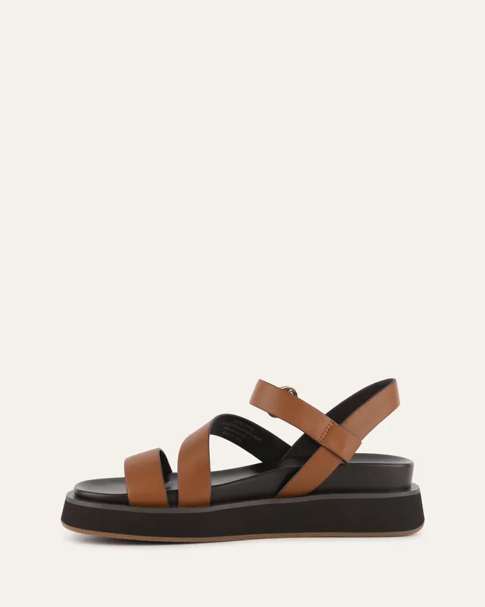 jomercer Marais flat sandals dark tan leather Women FLAT SANDALS jomercer Marais flat sandals dark tan leather Women FLAT SANDALS