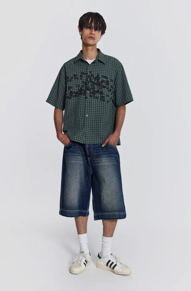Jorts and Shorts Men Jaded London LDN Denim Jorts