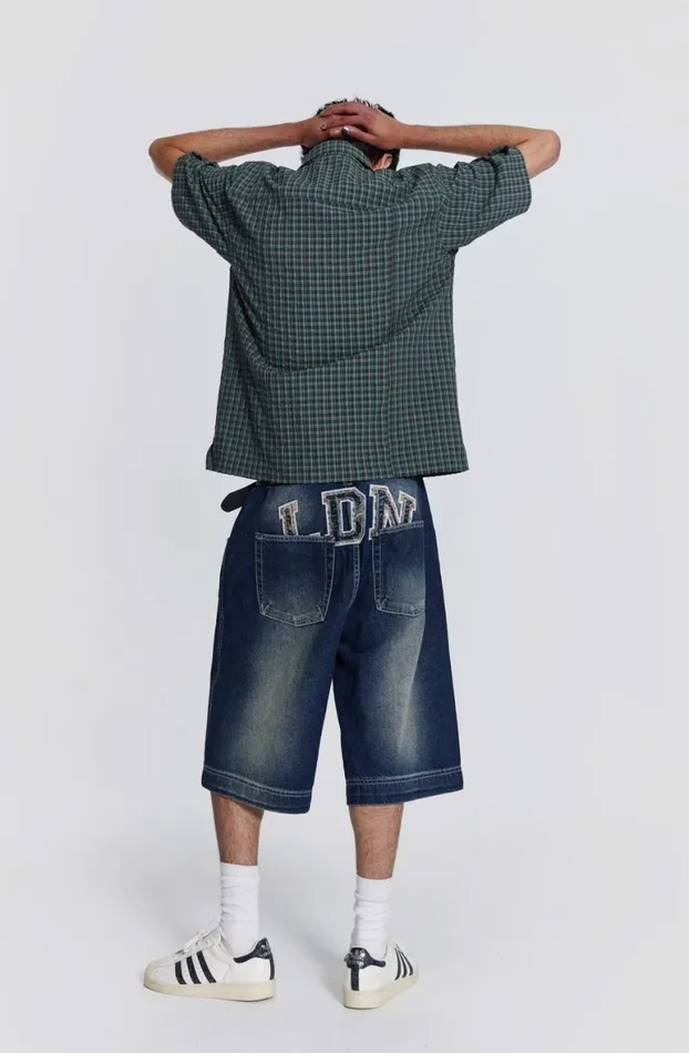 Jorts and Shorts Men Jaded London LDN Denim Jorts