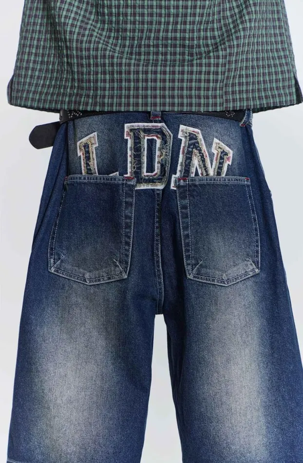 Jorts and Shorts Men Jaded London LDN Denim Jorts