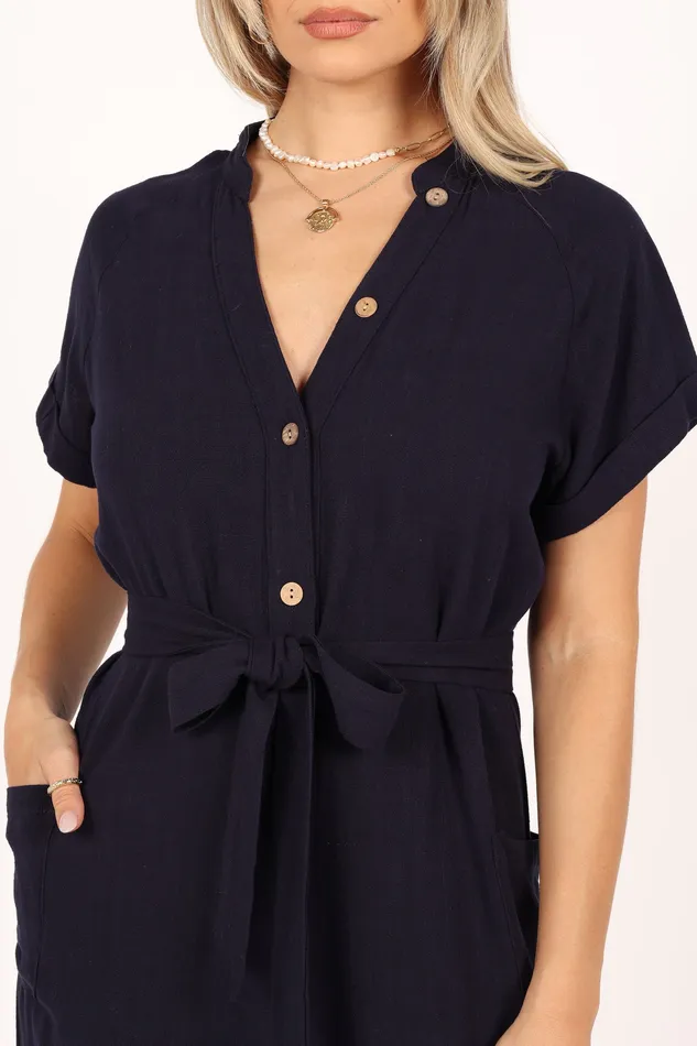 Jumpsuits and Playsuits Women petalandpup Archie Jumpsuit 8211 Navy Navy