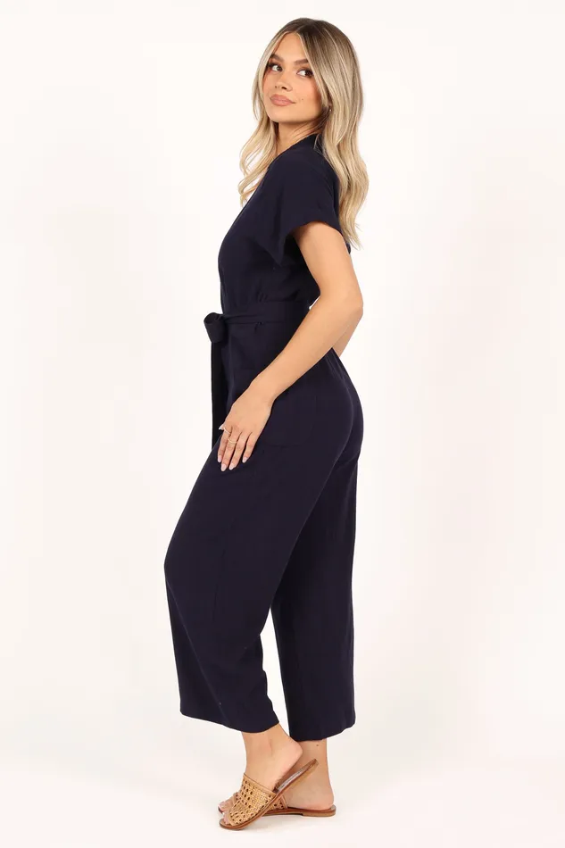 Jumpsuits and Playsuits Women petalandpup Archie Jumpsuit 8211 Navy Navy