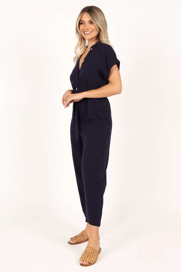 Jumpsuits and Playsuits Women petalandpup Archie Jumpsuit 8211 Navy Navy