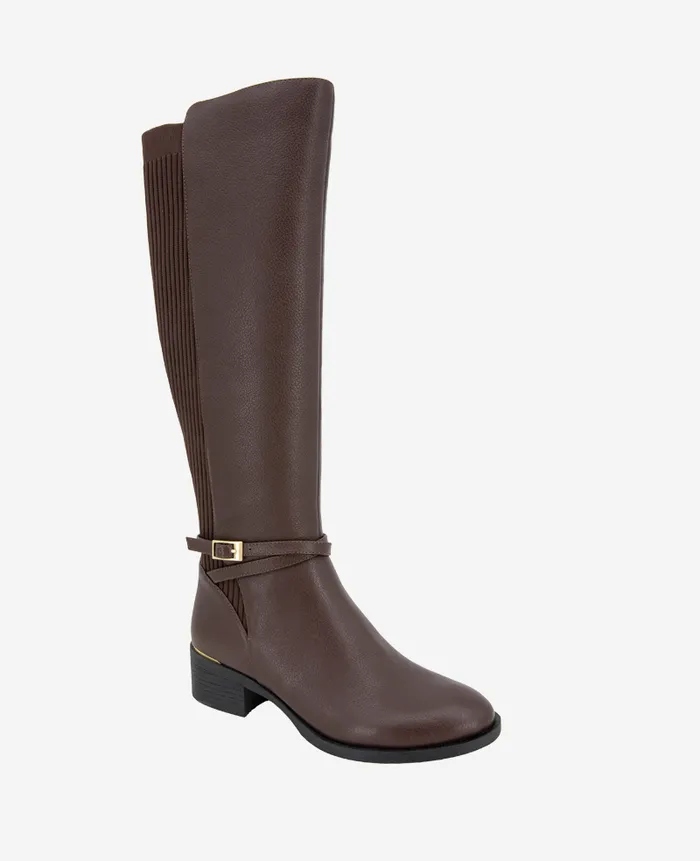 Kenneth Cole Boots and Booties Women Lanica Leather Boot Brown