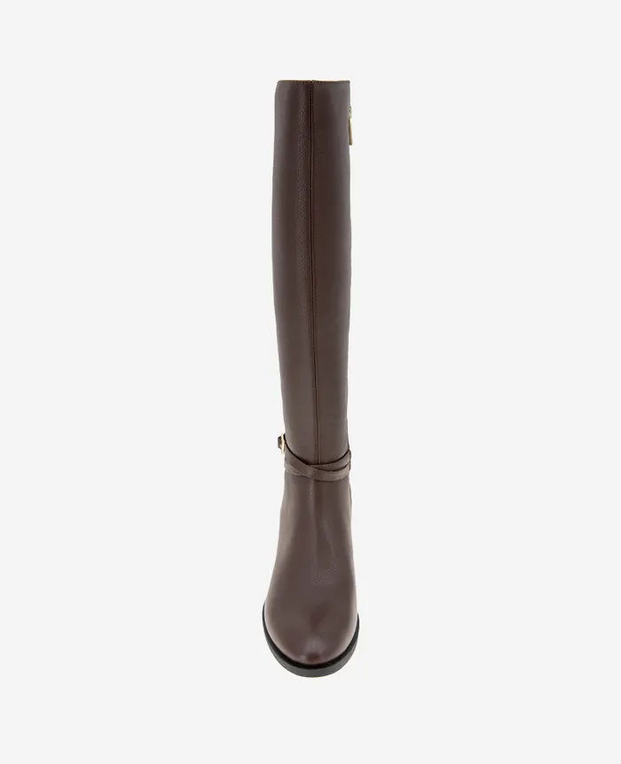 Kenneth Cole Boots and Booties Women Lanica Leather Boot Brown