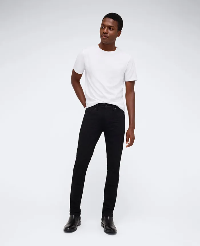 Kenneth Cole Denim Men SlimFit Recycled Stretch Denim Jean Black Kenneth Cole Denim Men SlimFit Recycled Stretch Denim Jean Black