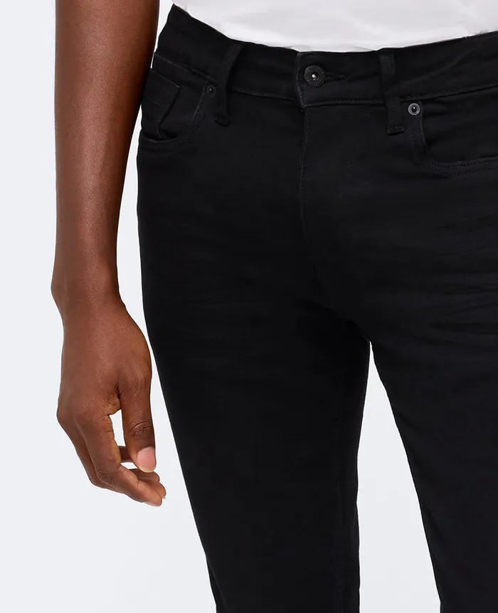 Kenneth Cole Denim Men SlimFit Recycled Stretch Denim Jean Black Kenneth Cole Denim Men SlimFit Recycled Stretch Denim Jean Black