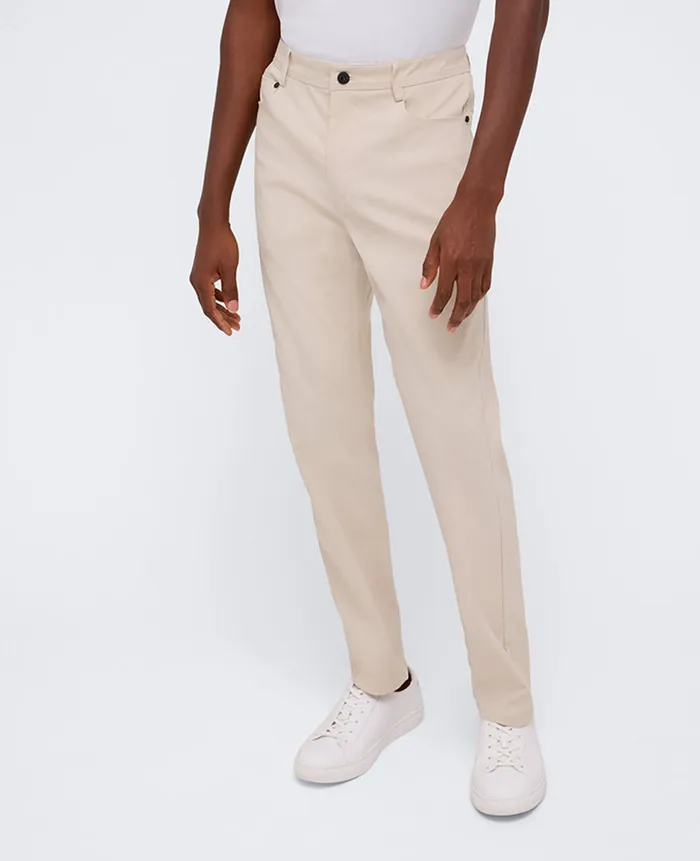 Kenneth Cole Pants Men Original Slim 5Pocket Pant White Kenneth Cole Pants Men Original Slim 5Pocket Pant White