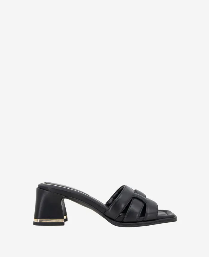 Kenneth Cole Pumps and Heels Women Harper Leather Heeled Sandal Black