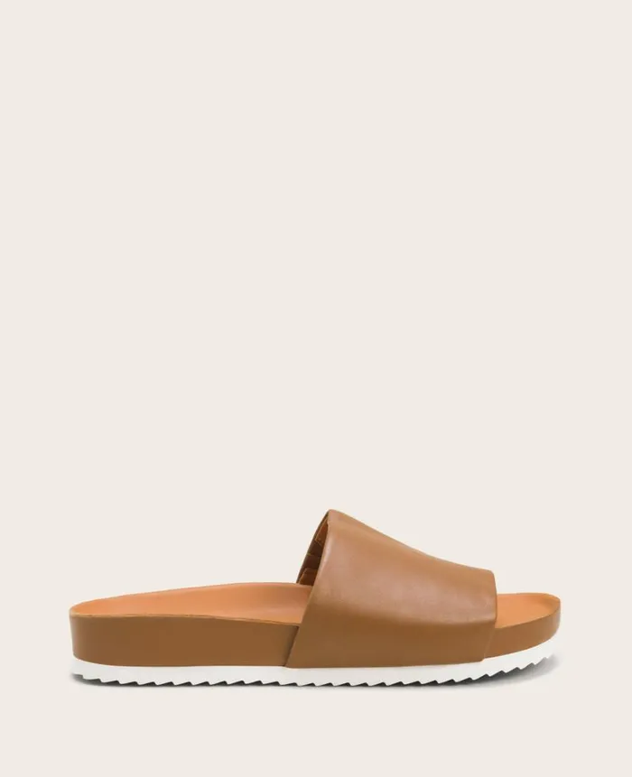 Kenneth Cole Sandals Men GENTLE SOULS 8211 Montauk One Band Sandal Brown