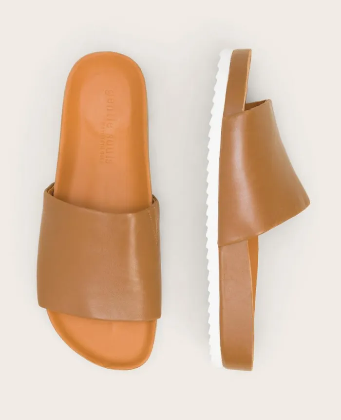 Kenneth Cole Sandals Men GENTLE SOULS 8211 Montauk One Band Sandal Brown Kenneth Cole Sandals Men GENTLE SOULS 8211 Montauk One Band Sandal Brown