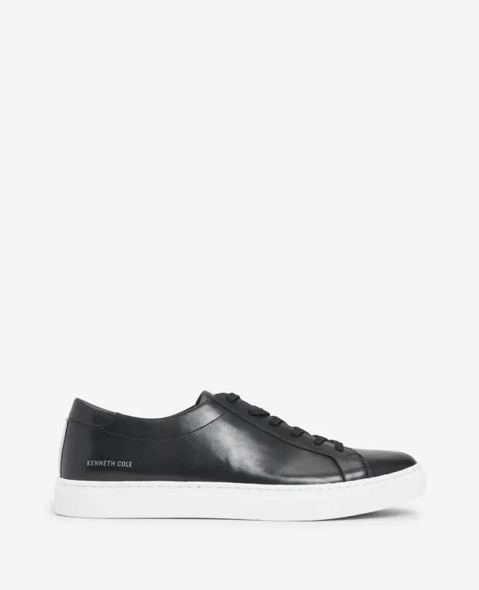 Kenneth Cole Sneakers Men Site Exclusive Men039s Kam Leather Sneaker With Logo Black