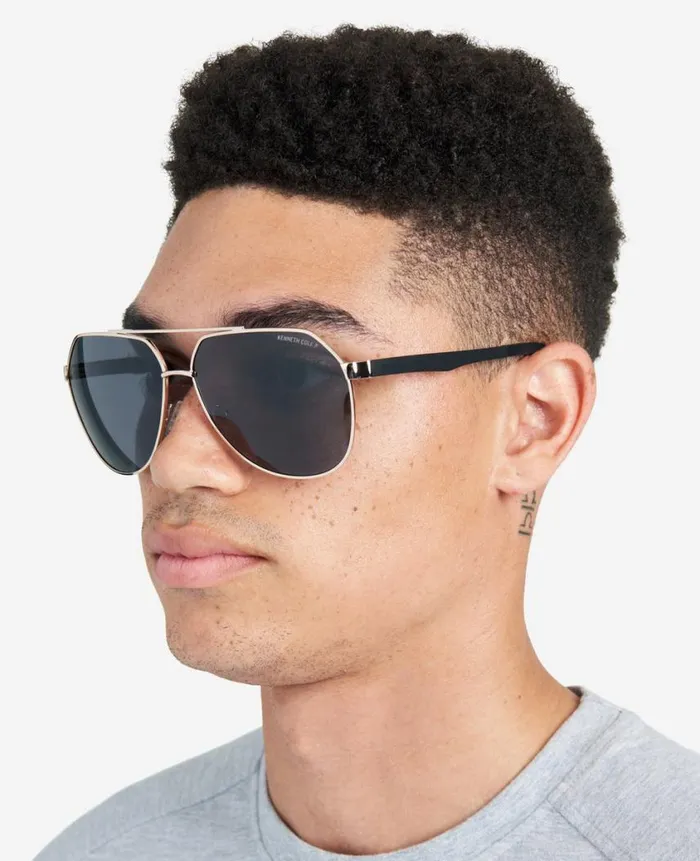 Kenneth Cole Sunglasses MenWomen Ultem Unisex Sunglasses Metallic Kenneth Cole Sunglasses MenWomen Ultem Unisex Sunglasses Metallic