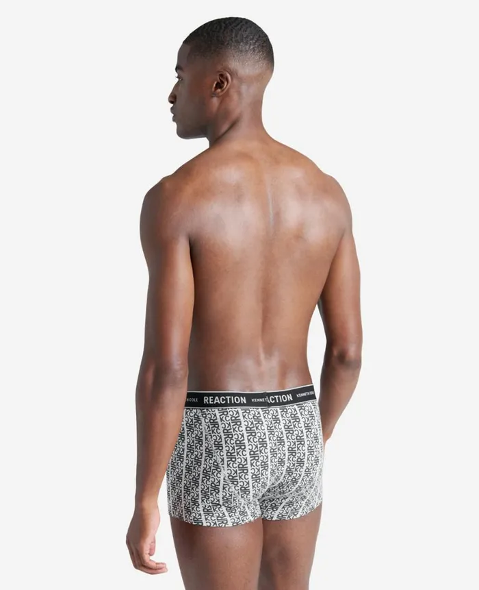 Kenneth Cole Underwear and Loungewear Men Stretch Boxer Briefs 3Pack Grey