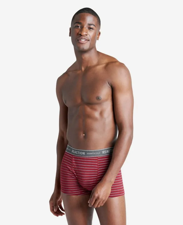 Kenneth Cole Underwear and Loungewear Men Stretch Boxer Briefs 3Pack Multi
