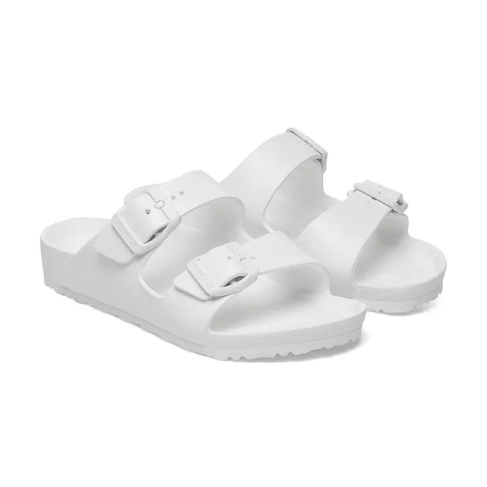 Kids Birkenstock TwoStrap Arizona White