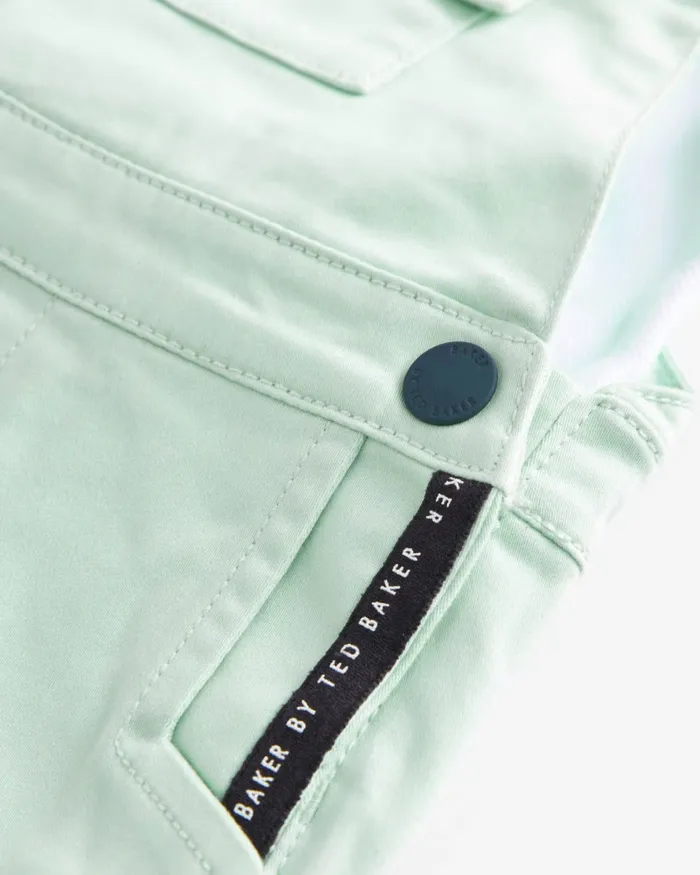 Kids DRAGOMI 8211 Cotton Polo Shirt And Dungarees Set Green Ted Baker Sets and Outfits Kids DRAGOMI 8211 Cotton Polo Shirt And Dungarees Set Green Ted Baker Sets and Outfits