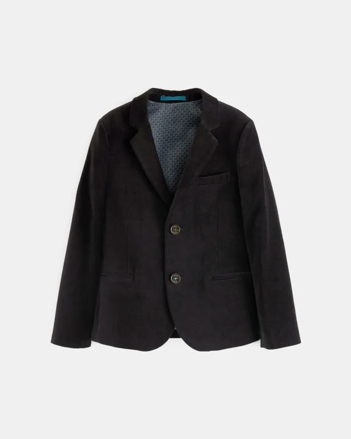 Kids HECTIR 8211 Velvet Suit Jacket Black Ted Baker Coats and Jackets Kids HECTIR 8211 Velvet Suit Jacket Black Ted Baker Coats and Jackets