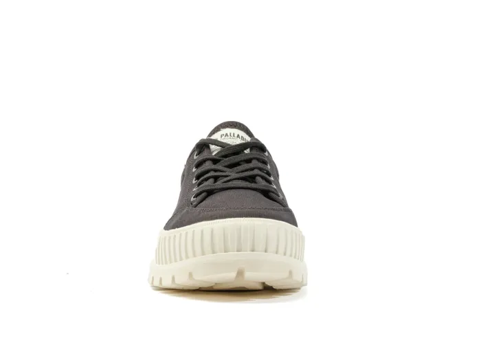 Kids PALLASHOCK LO ORGANIC 2 Black PALLADIUM Sneakers