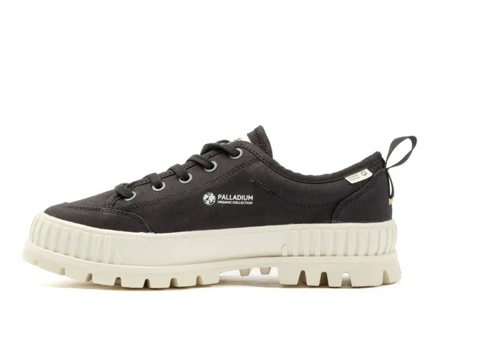 Kids PALLASHOCK LO ORGANIC 2 Black PALLADIUM Sneakers