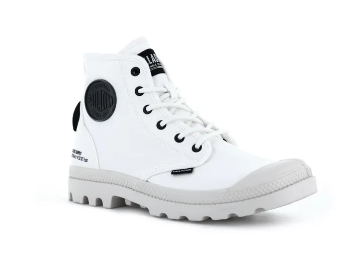 Kids PAMPA HI HTG SUPPLY Star White PALLADIUM Boots Kids PAMPA HI HTG SUPPLY Star White PALLADIUM Boots