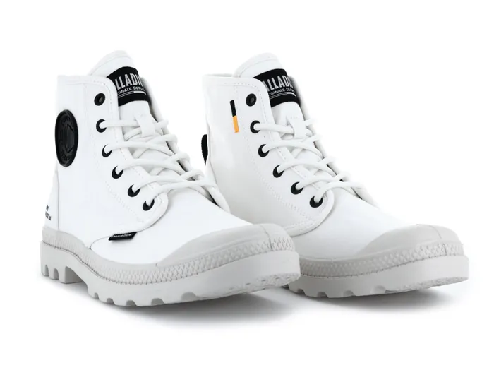 Kids PAMPA HI HTG SUPPLY Star White PALLADIUM Boots Kids PAMPA HI HTG SUPPLY Star White PALLADIUM Boots