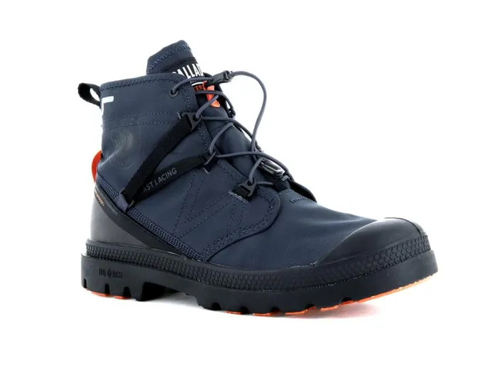 Kids PAMPA TRAVEL LITE WATERPROOF Mood Indigo PALLADIUM Boots