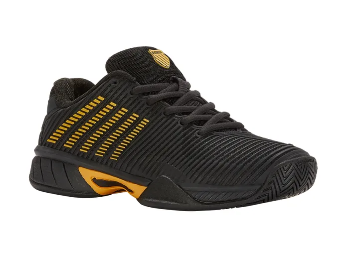 Kids Tennis KSwiss HYPERCOURT EXPRESS 2 Moonless Nightamber Yellow