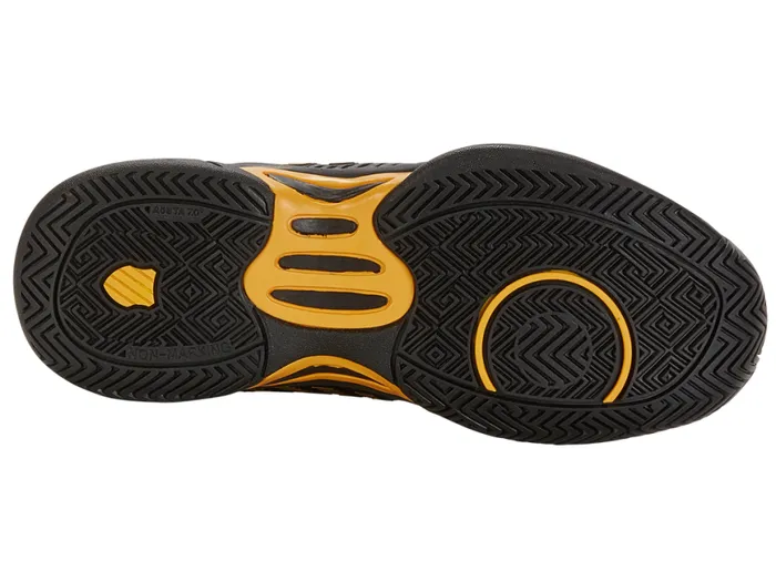 Kids Tennis KSwiss HYPERCOURT EXPRESS 2 Moonless Nightamber Yellow