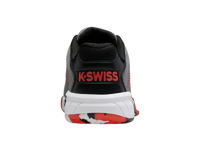 Kids Tennis KSwiss HYPERCOURT EXPRESS 2 Steel Grayjet Blackspicy Orange