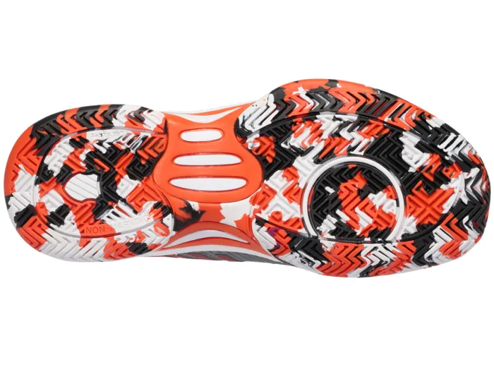 Kids Tennis KSwiss HYPERCOURT EXPRESS 2 Steel Grayjet Blackspicy Orange