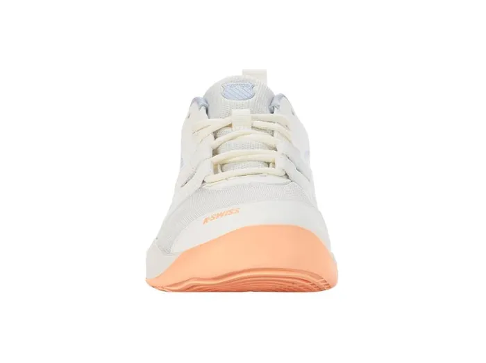 Kids Tennis KSwiss SPEEDTRAC Star Whitewhite Onyxpeach Fuzz