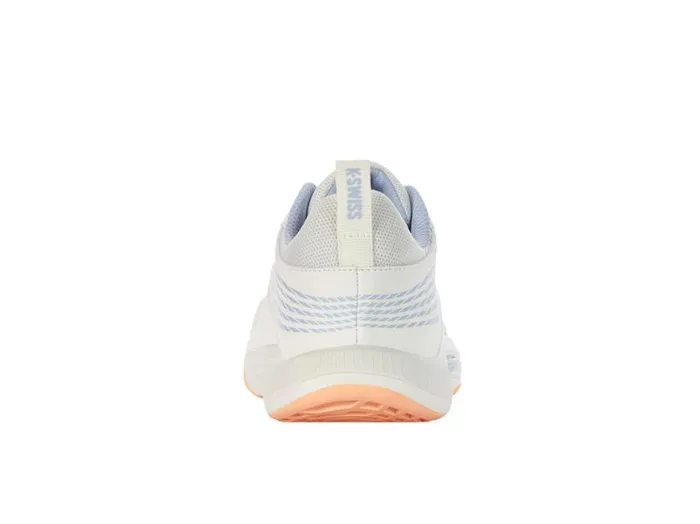 Kids Tennis KSwiss SPEEDTRAC Star Whitewhite Onyxpeach Fuzz