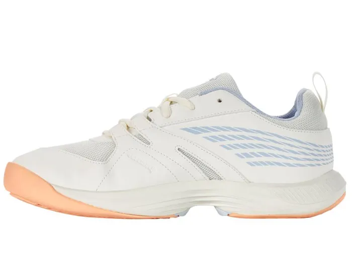 Kids Tennis KSwiss SPEEDTRAC Star Whitewhite Onyxpeach Fuzz